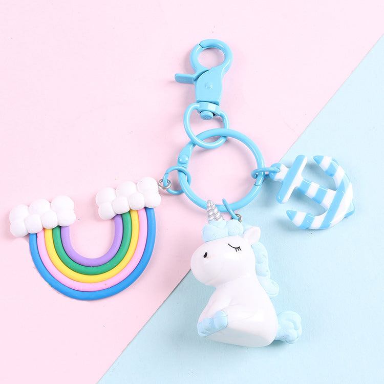 Wholesale Fur Ball My Little Pony Resin Keychain